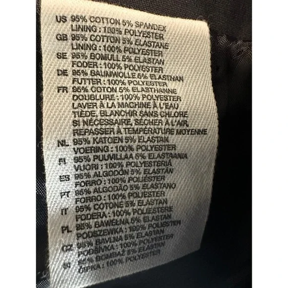 H&M Black White Abstract Circular Print A-Line Skirt High Waist Size 4 - Picture 3 of 7